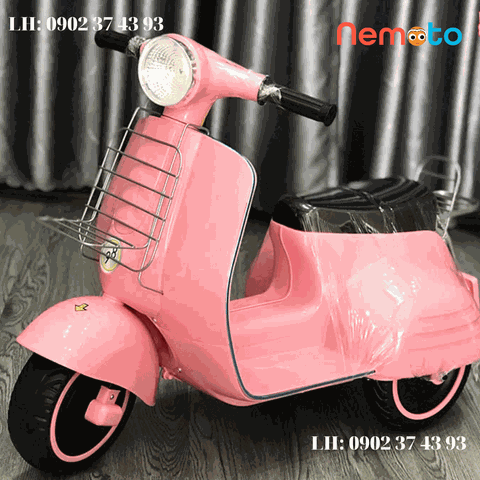 XE VESPA MINI DỄ THƯƠNG CHO BÉ