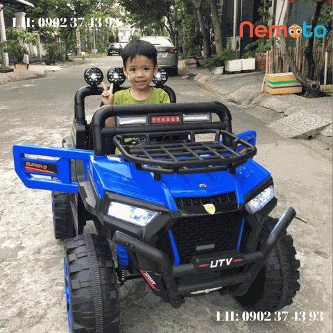 XE Ô TÔ ĐIỆN ĐỊA HÌNH MÃ UTV 6188