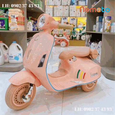 XE VESPA SIÊU XINH CHO BÉ