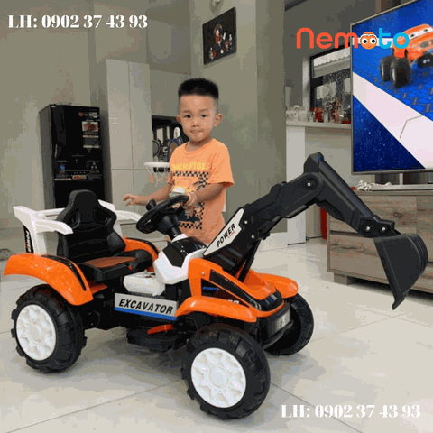 XE CẨU LỚN CHO BÉ MÃ 1618