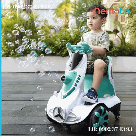 XE MÁY ĐIỆN XOAY 360