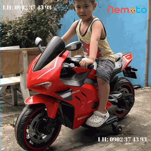 XE MÔ TÔ THỂ THAO CHO BÉ TRAI MÃ V5