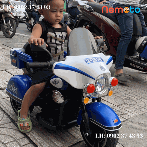 XE CẢNH SÁT ĐIỆN