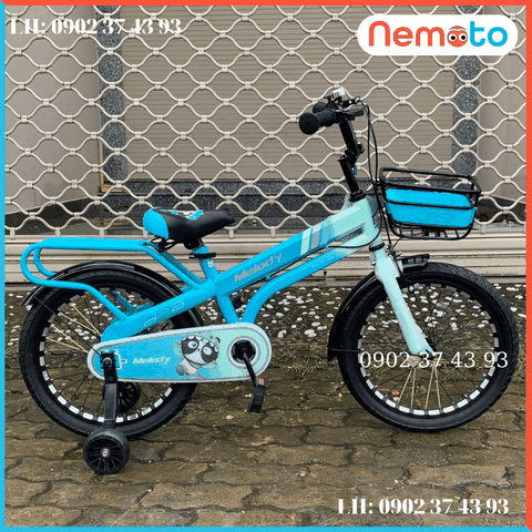 Xe Đạp Trẻ  Em Khung Liền Cứng Cáp Size 16inch - Mã MEDOLY BAGA