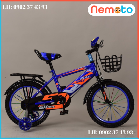 Xe Đạp Nam Khung Thể Thao MT Cho Bé Trai 4 Tuổi size 16in -  MT-16