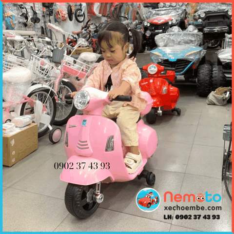 XE VESPA MINI CHO BÉ