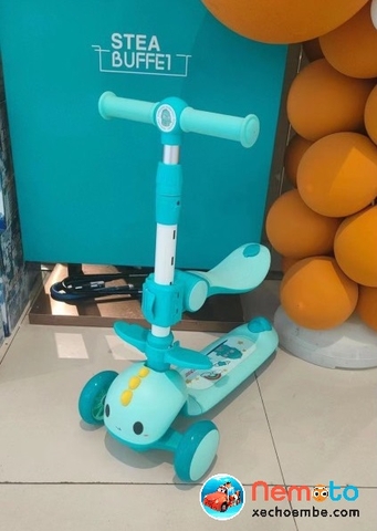 Scooter ghế ngồi cao cấp khủng long đáng yêu 400