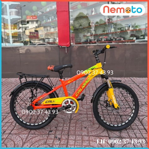 Xe Đạp Bé Trai Thể Thao Địa Hình , Phuột Nhún, Thắng Đĩa Size 16inch - Mã CALIDAD