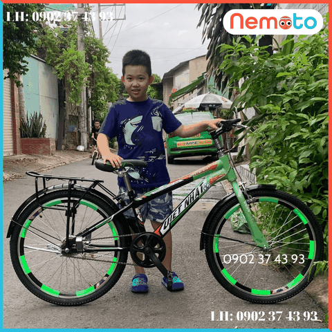 Xe Đạp Nam Việt Nhật Hàng Việt Nam Có Baga Size 20- Mã VN-NEW