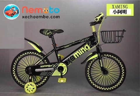 Xe đạp Xaming 2 sườn khung nam cho bé 4 - 8 tuổi - XM16