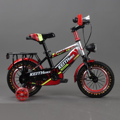 Xe Đạp Trẻ Em Thời Trang Cổ Ngang Giá Rẻ Nhât Size 12inch - Mã KEITH-12