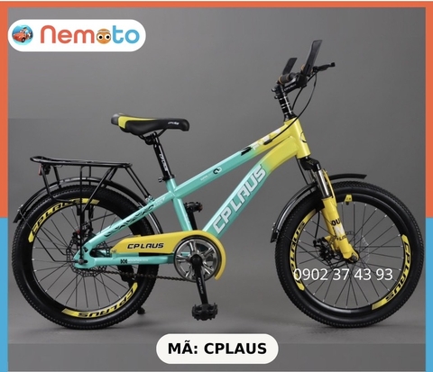 Xe Đạp Nam Có Phuột + Thắng Đĩa Thời Trang Size 20inch -  CPLAUS