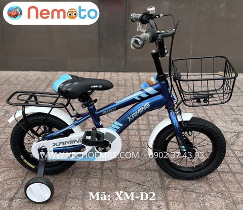 Xe Đạp Trẻ Em Xaming Dáng Thể Thao Size 12inch - Mã XM-D2