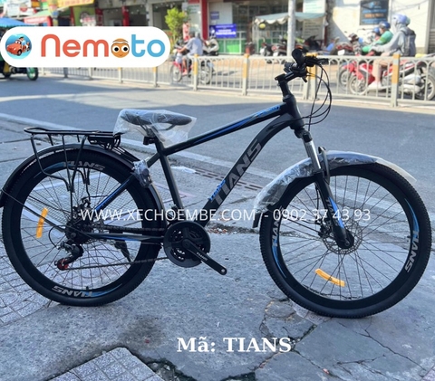 Xe Đạp Nam Địa Hình Thời Trang Có Phuột/Thắng Đĩa Size 26inch - Mã TIANS