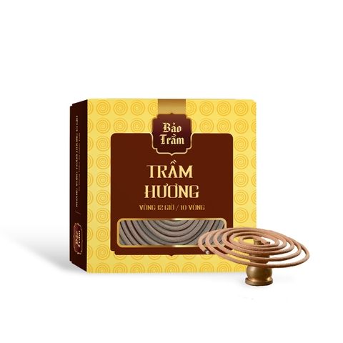 Trầm Khoanh - Hộp Vàng - 12 Giờ - 10 Khoanh