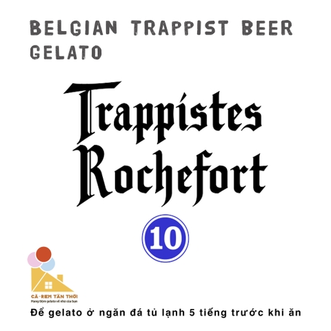 Kem Bia - Rochefort 10 Gelato