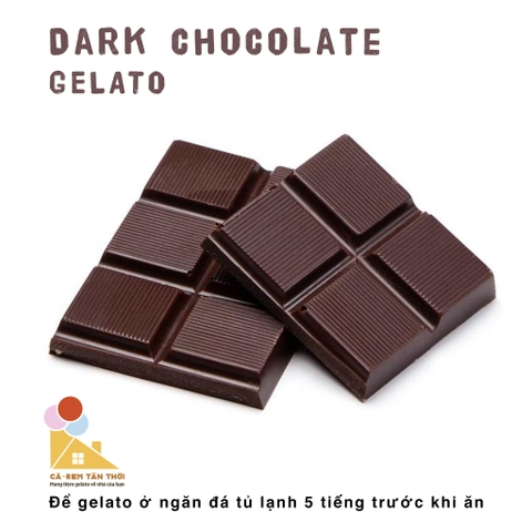 Kem Sô Cô La Đen - Dark Chocolate Gelato