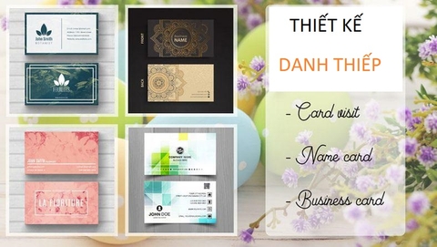 Thiết kế danh thiếp ấn tượng và chuyên nghiệp với  Aiprint