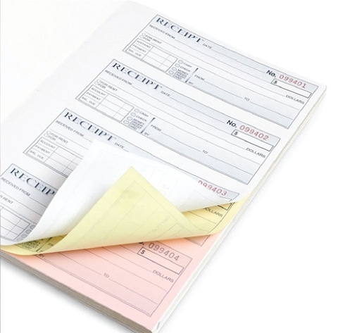 In biểu mẫu carbonless 3 liên - 3 part carbonless form