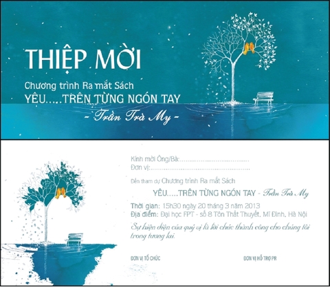 Thiệp mời sự kiện - Event invitation card