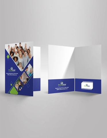 Bìa đựng hồ sơ - 2 tay gấp - Folder