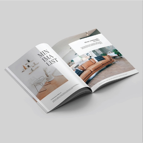 In catalogue tiêu chuẩn A4