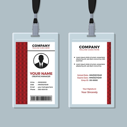 Thẻ nhân viên - Office staff card