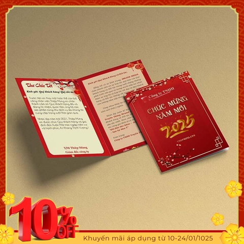 In thiệp chúc Tết