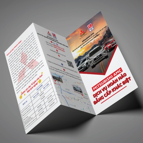 In tờ gấp cao cấp - Premium folded flyer