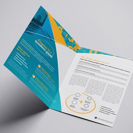 In tờ gấp đôi A5 - Folded Flyer A5