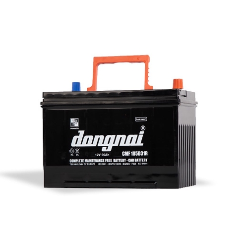 Ắc quy khô miễn bảo dưỡng Đồng Nai CMF 105D31R - 12V - 90Ah