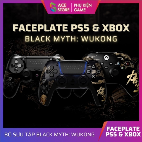 Faceplate Tay Cầm PS5 & XBox Black Myth: Wukong | Faceplate Tay Cầm Chơi Game Black Myth Wukong