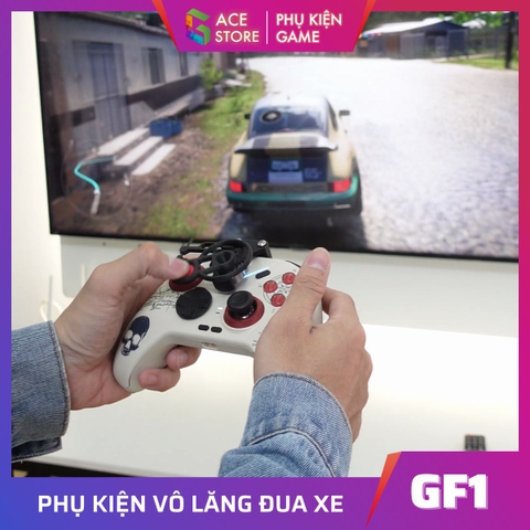 Phụ kiện vô lăng in 3D cho tay cầm chơi game – Biến tay cầm thành vô lăng đua xe chân thực