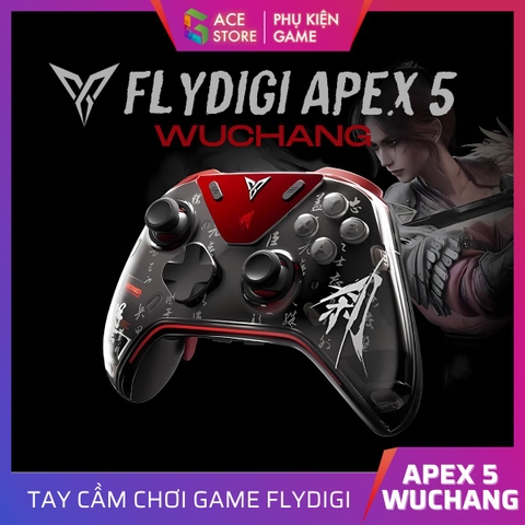 [Sẵn Hàng] [BH12T] Flydigi Apex 5 WuChang | Tay Cầm Chơi Game Kết Nối NearLink 2000 Hz – BH 12 Tháng