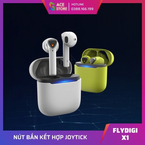 Flydigi X1 | Tai Nghe Gaming True Wireless Độ Trễ Cực Thấp Dưới 50ms