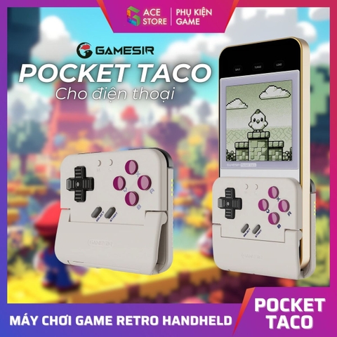 [Chính hãng] GameSir POCKET TACO – TAY CẦM CHƠI GAME RETRO CHO ĐIỆN THOẠI