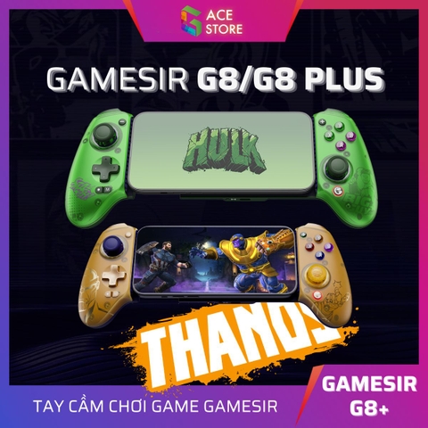Gamesir G8/G8 Plus | Tay cầm chơi game dành cho điện thoại hỗ trợ đa nền tảng | OS, ANDROID, SWITCH, PC