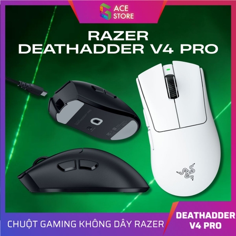 Chuột Gaming không dây Razer DeathAdder V4 Pro