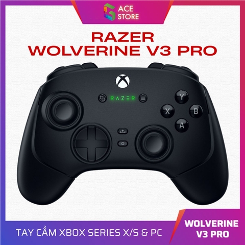 Razer Wolverine V3 Pro – Tay Cầm Esports Wireless cho Xbox Series X/S & PC | Chính Hãng