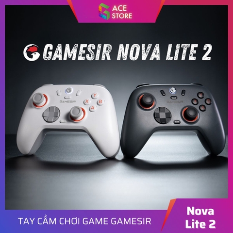 Tay cầm GameSir Nova Lite 2 hỗ trợ đa nền tảng dành cho PC/Steam/NS/Mobile