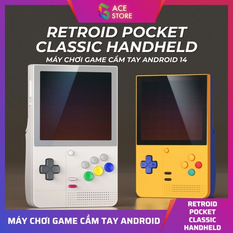Retroid Pocket Classic Handheld Máy Chơi Game Cầm Tay