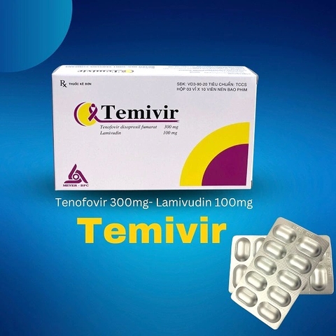Temivir điều trị HIV-I và viêm gan B