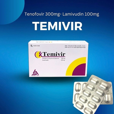 Temivir điều trị HIV-I và viêm gan B
