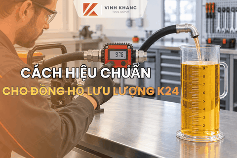Hướng dẫn cách hiệu chuẩn cho đồng hồ đo lưu lượng K24