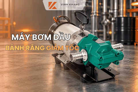 Máy bơm dầu bánh răng giảm tốc và ứng dụng thực tế