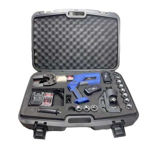 Máy ép cos thủy lực & cắt cáp điện pin Li-on TOT EZ-400/55