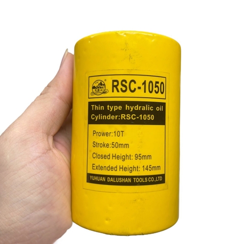 Kích Thủy Lực 10 Tấn hành trình 50mm RSC-1050 thân cao 95mm
