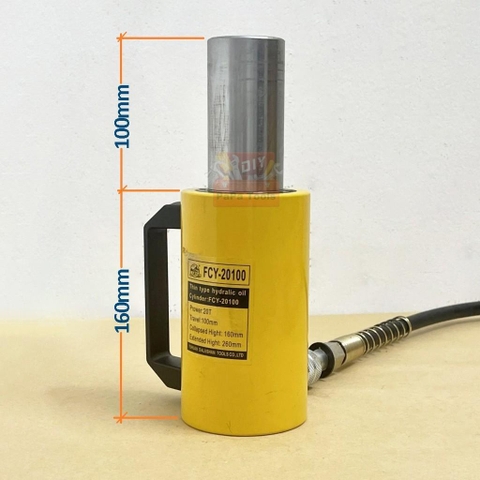 Kích thủy lực 20 tấn TAD FCY-20100 -Kích 20 tấn hành trình 200mm