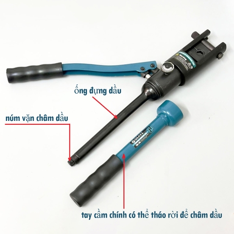 Kìm ép cos thủy lực 16-240mm2 QIATI YQK-240