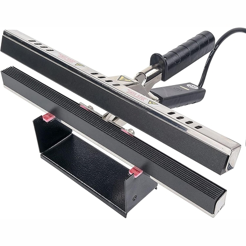 Máy hàn miệng túi dang kẹp Ruixiang DHS-200, DHS-300, DHS-400 mép hàn rộng 13mm